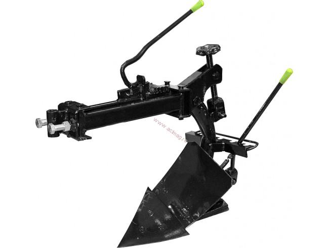 Plug de arat REVERSIBIL PENTRU MOTOCULTOR, CU O TRUPITA, ROTAKT